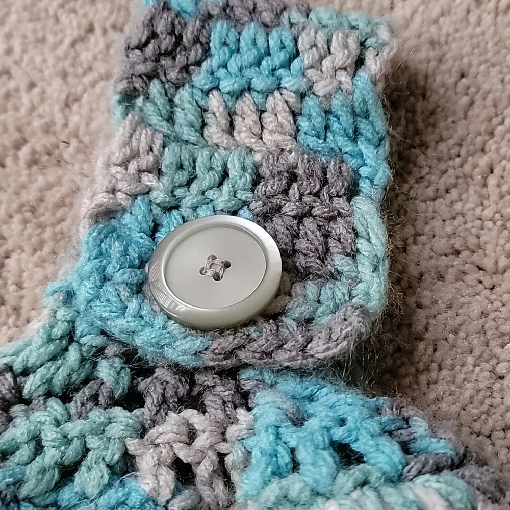 Handmade Hanging Hand Towel - Seahorse